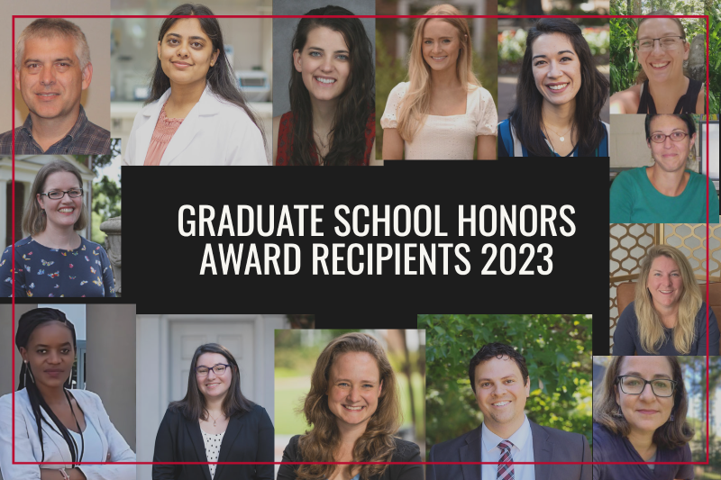 Graduate School Honors Awards, Spring 2023 - UGA Graduate School