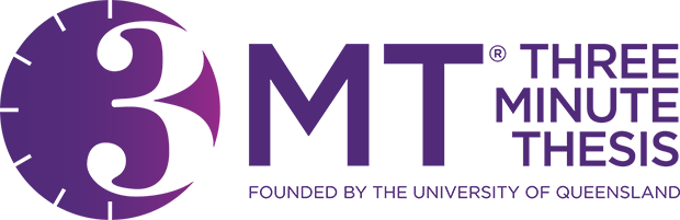 3MT - Three Minute Thesis, founded by the University of Queensland