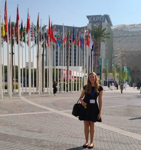 Katie Foster at the UN climate negotiations