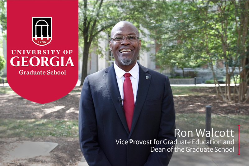 Ron Walcott, Vice Provost for Graduate Education and Dean of the Graduate School