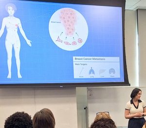 Kyndra Higgins presents at CSGS