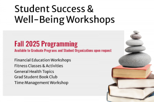 Student Success & Well-Being Workshops: Fall 2025 Programming