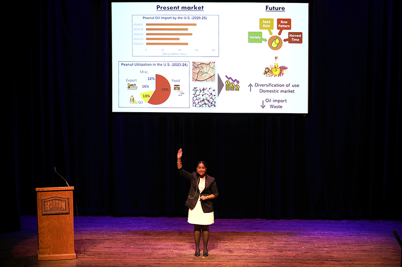 photo of Anshul, 2025 UGA 3MT Grand Prize Winner