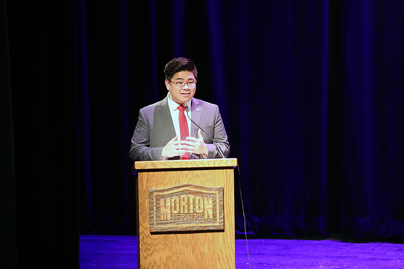 photo of Nic Laconico, Master of Ceremonies, 2025 UGA 3MT