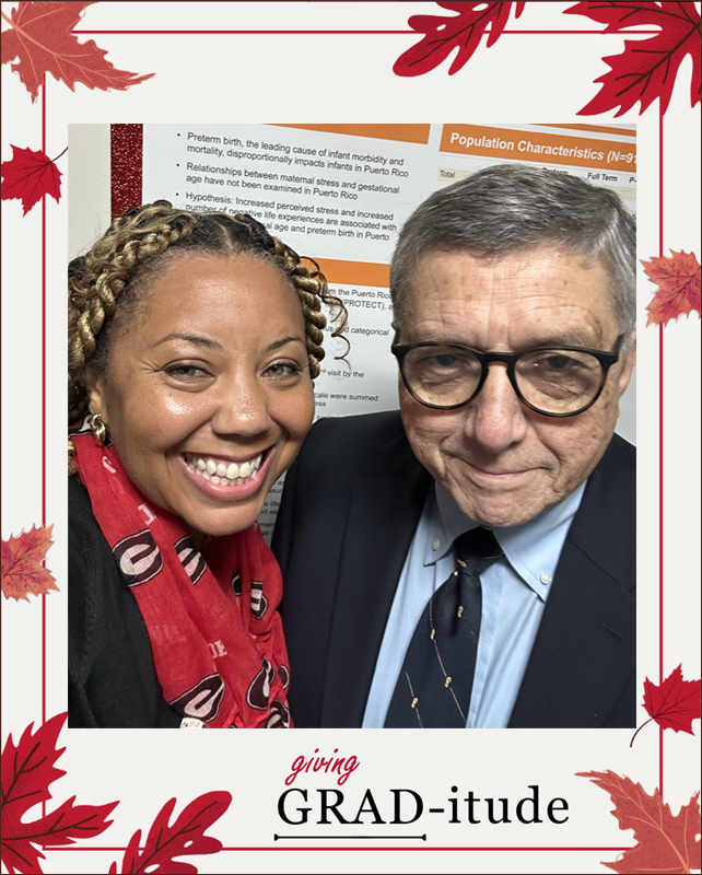 Giving GRAD-itude: Jacinta Smith and Jose Cordero