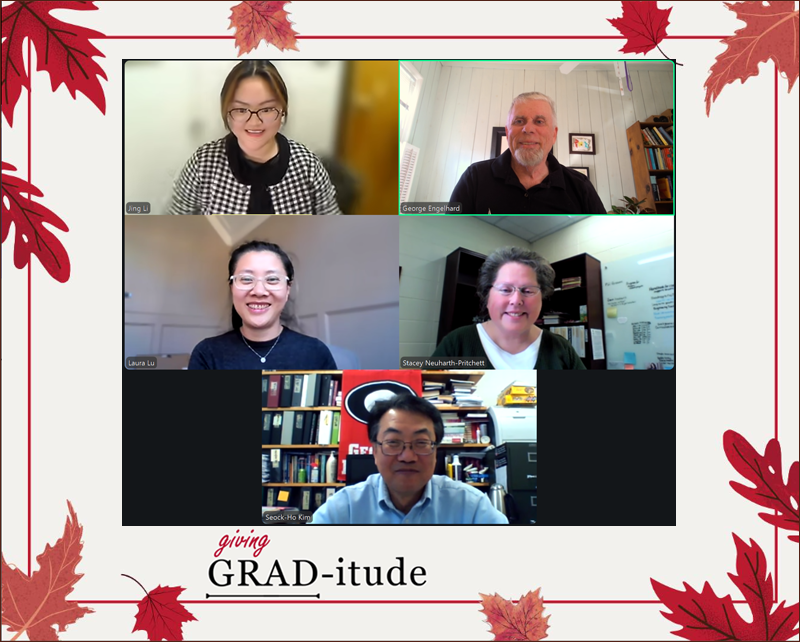 Giving GRAD-itude: Jing Li and George Engelhard