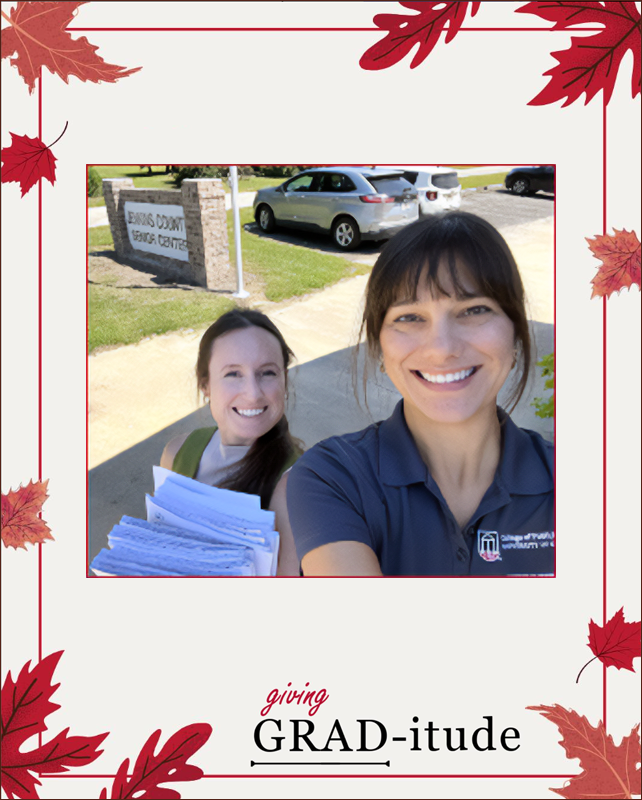 Giving GRAD-itude: Shannon Power, Jenay Beer