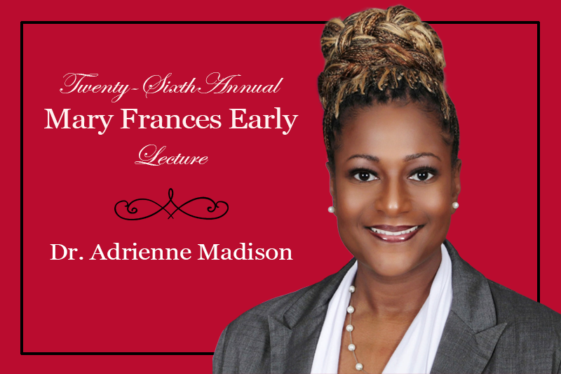 photo of the Mary Frances Early Lecture speaker