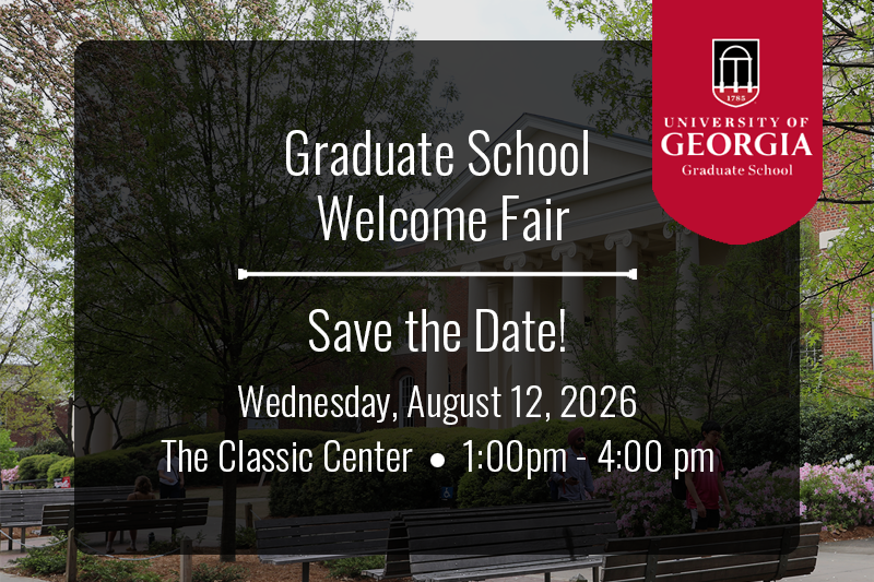 Graduate School Welcome Fair: Save the Date!